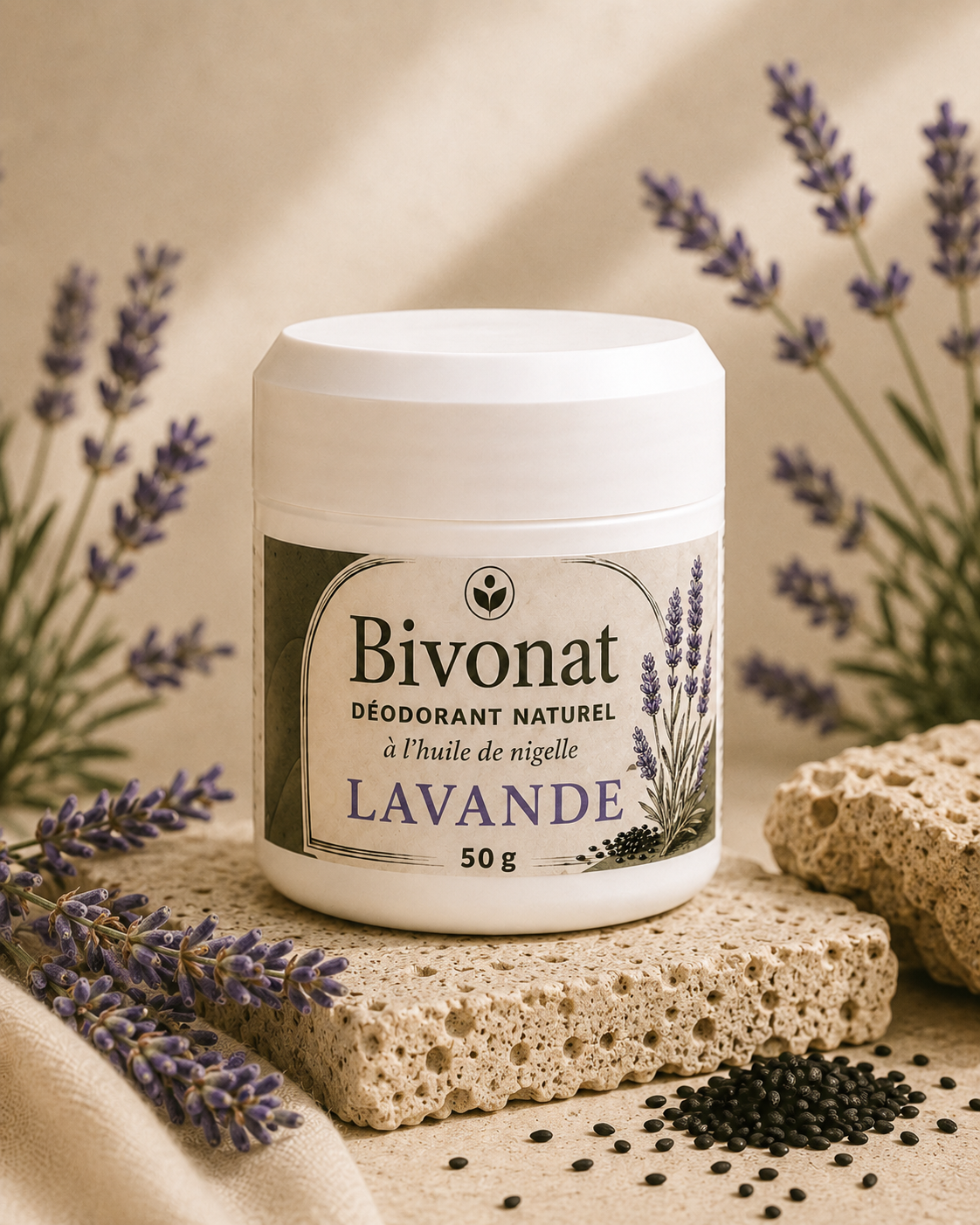 Déodorant naturel Lavande