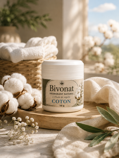 Déodorant naturel Coton