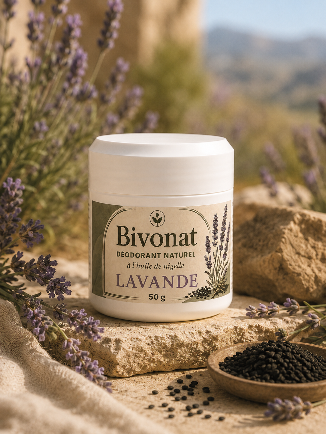 Déodorant naturel Lavande
